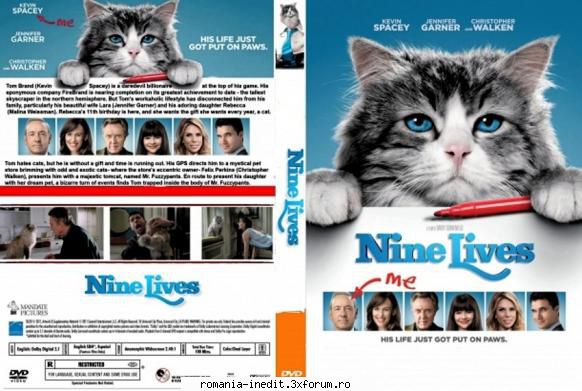 Nine Lives (2016) - Nine Lives (2016) Tom Brand este un miliardar - Filme - Movies