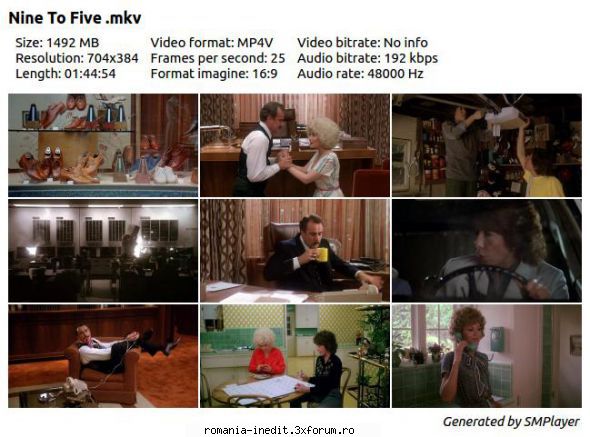 Nine to five ( 1980 ) - Nine To Five (1980) DVDRip / MKV Subtitrare / - Filme clasice - Old Movies