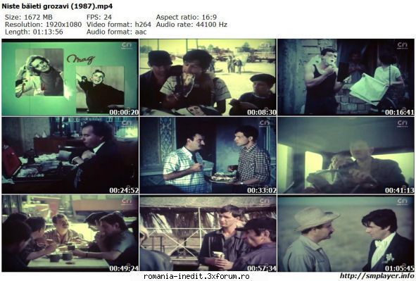 Niste baieti grozavi (1988) - marianvo - Filme rom�nesti - Romanian Movies