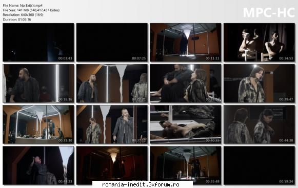 No Exi(s)t - Regie și scenariu: Andreea J. Darie - Teatru rom�nesc - Romanian Theater