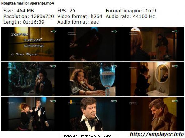 Noaptea marilor speranțe (1991) (TeatruTV) - Noaptea marilor sperant - Teatru rom�nesc - Romanian Theater