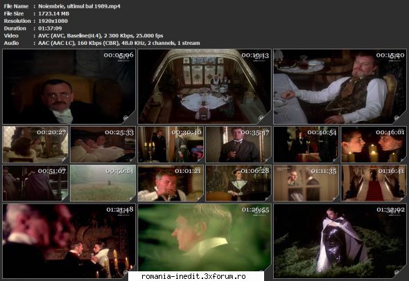 Noiembrie, ultimul bal (1989) - sasadoru - Filme rom�nesti - Romanian Movies
