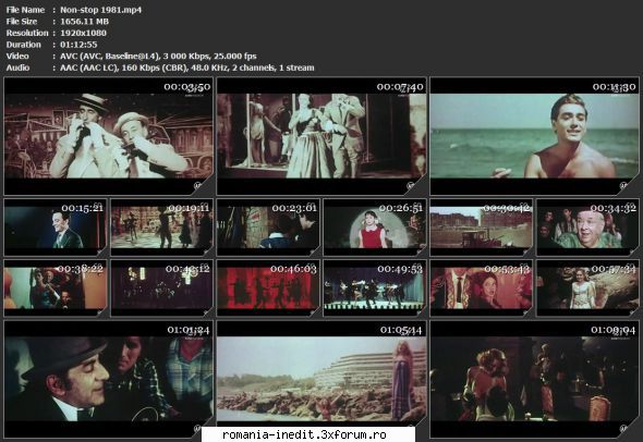 Non Stop (1981) - sasadoru - Filme rom�nesti - Romanian Movies
