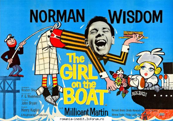 Norman Wisdom (1915�2010) - Movie Collection - The Girl on the Boat (1962) Fata - Filme clasice - Old Movies