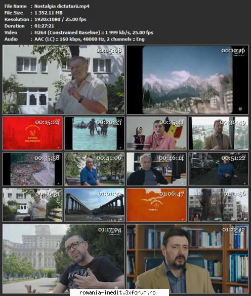 Nostalgia dictaturii (2020) - Filmul prezintă nostalgia după fostul - Filme Documentare
