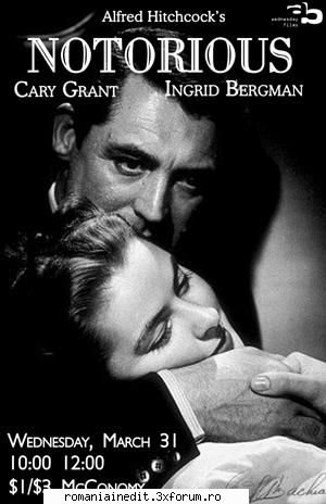 Notorious - Following the conviction of her German father for - Filme clasice - Old Movies