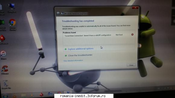 Nu am conexiune la internet - Nu am conexiune la internet poate cineva ma poate - Tech Support