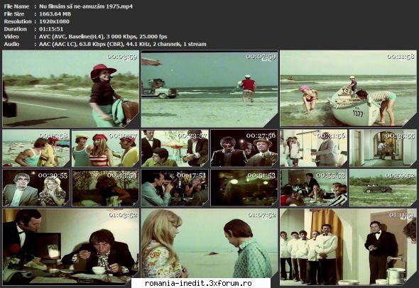 Nu filmam sa ne amuzam (1974) - sasadoru - Filme rom�nesti - Romanian Movies