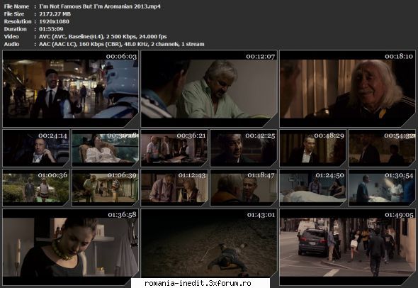Nu sunt faimos, dar sunt arom�n (2013) - sasadoru - Filme rom�nesti - Romanian Movies
