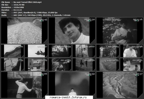 Nu sunt turnul Eiffel (1969) (Teatru TV) - sasadoru - Teatru rom�nesc - Romanian Theater