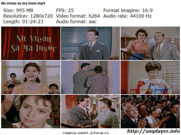 Nu vreau sa ma insor (1960) - Nu vreau sa ma insor (1960) I Don't Want to - Filme rom�nesti - Romanian Movies