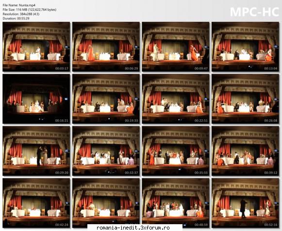 Nunta - bgl23 - Teatru rom�nesc - Romanian Theater