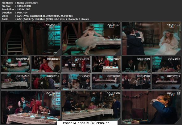 Nunta (1994) (Teatru TV) - sasadoru - Teatru rom�nesc - Romanian Theater