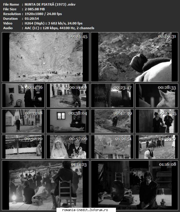 Nunta de piatra (1972) - sasadoru - Filme rom�nesti - Romanian Movies