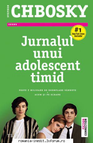 OCR brut, fara scan de control - Buna seara! Stephen Chbosky--Jurnalul unui - Carti in limba romana