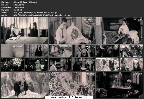 O lume fara cer (1981) - tvrip lume fără cer 1981.mp4 Mod edit - Filme rom�nesti - Romanian Movies