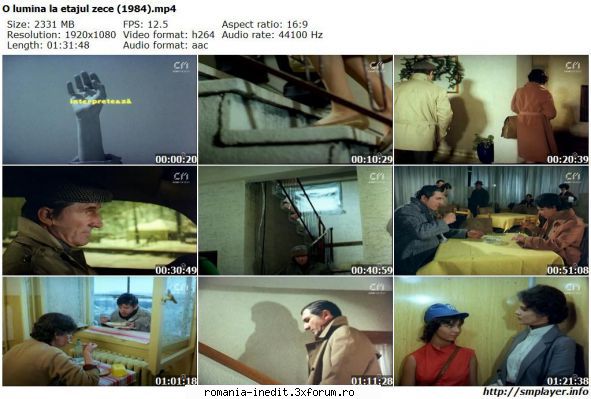 O lumina la etajul zece (1984) - marianvo - Filme rom�nesti - Romanian Movies