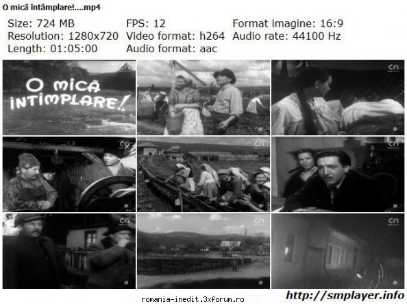 O mică �nt�mplare!... (1957) - O mica intamplare (1957) A Little - Filme rom�nesti - Romanian Movies