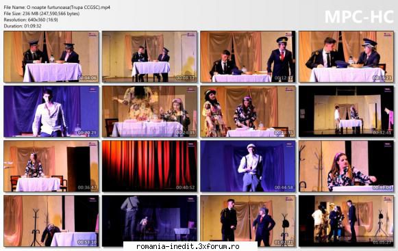 O noapte furtunoasa(Trupa CCGSC) - bgl23 - Teatru rom�nesc - Romanian Theater