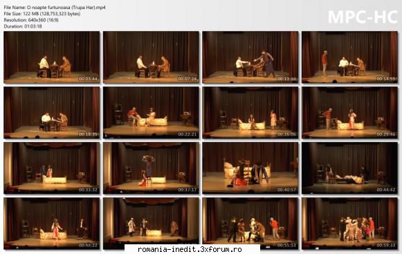 O noapte furtunoasa (Trupa Har) - bgl23 - Teatru rom�nesc - Romanian Theater
