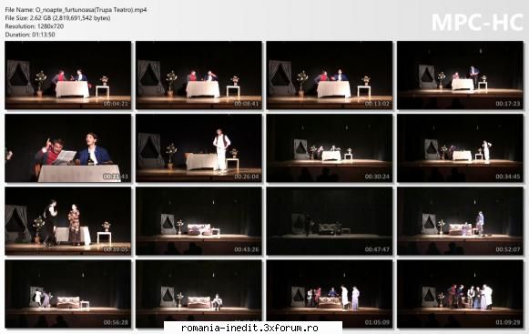 O noapte furtunoasa(Trupa Teatro) - bgl23 - Teatru rom�nesc - Romanian Theater
