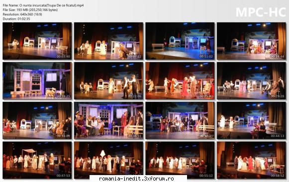 O nunta incurcata(Trupa De ce ficatul) - bgl23 - Teatru rom�nesc - Romanian Theater