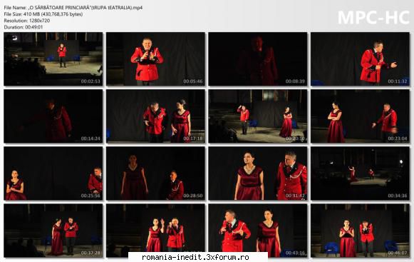 O sarbatoare princiara(Trupa Teatralia) - bgl23 - Teatru rom�nesc - Romanian Theater