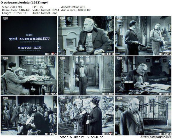 O scrisoare pierduta (1953) - marianvo - Filme rom�nesti - Romanian Movies