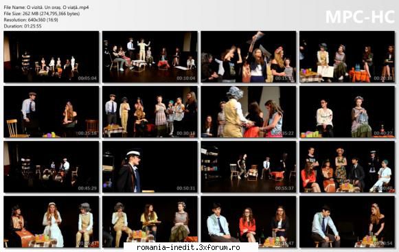 O vizită. Un oraș. O viață. - bgl23 - Teatru rom�nesc - Romanian Theater