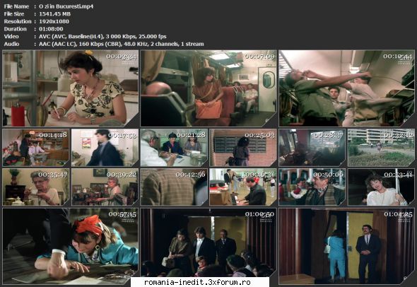 O zi �n Bucuresti (1987) - sasadoru - Filme rom�nesti - Romanian Movies