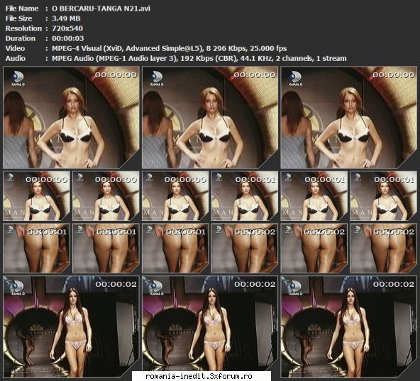Oana Bercaru - O BERCARU-L BL-R-RECURSUL O BERCARU-TANGA N21 - Sexy & Softcore