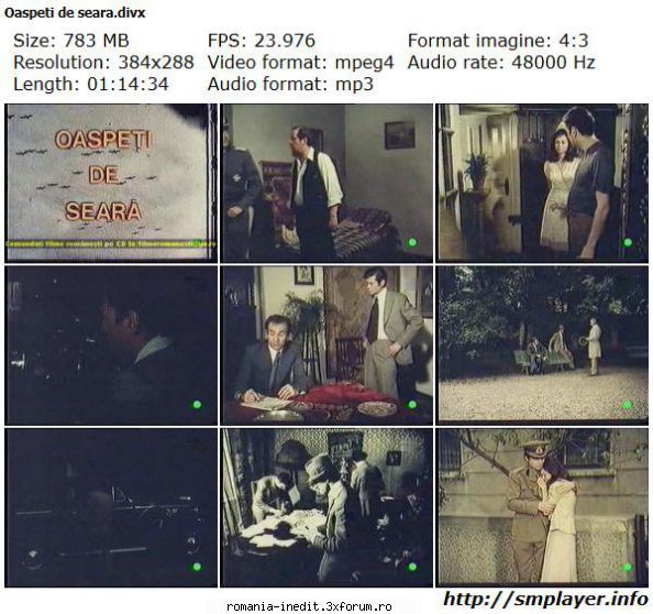 Oaspeti de seara (1976) - Oaspeti de seara (1976) Evening Guests - Filme rom�nesti - Romanian Movies