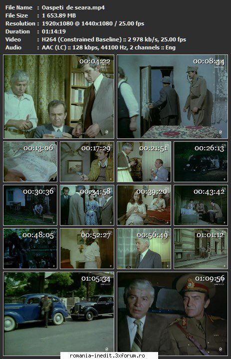 Oaspeti de seara (1976) - sasadoru - Filme rom�nesti - Romanian Movies