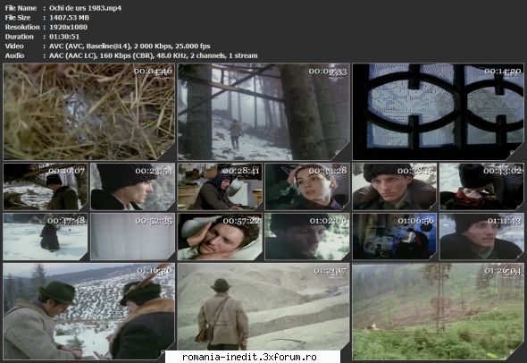 Ochi de urs (1983) - tvrip de urs 1983.mp4 Mod edit: File expirate - Filme rom�nesti - Romanian Movies