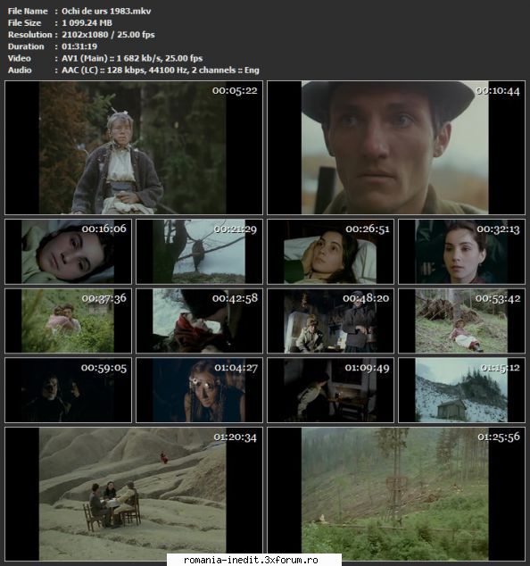 Ochi de urs (1983) - sasadoru - Filme rom�nesti - Romanian Movies