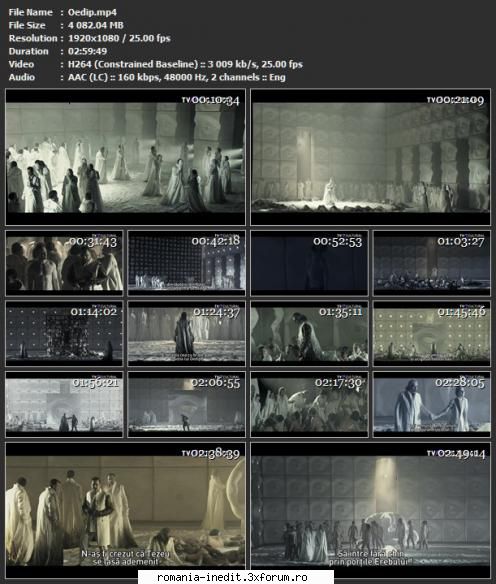 Oedipe (Opera Nationala Bucuresti) - Oedipe (Opera Nationala Bucuresti) - Teatru rom�nesc - Romanian Theater