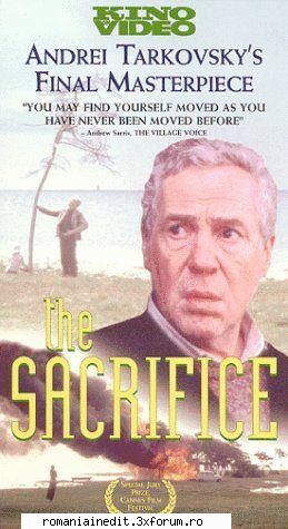 Offret - The Sacrifice (1986) - Links:- 13x100 mb 1x95.9 mb Code: English subs - Filme clasice - Old Movies