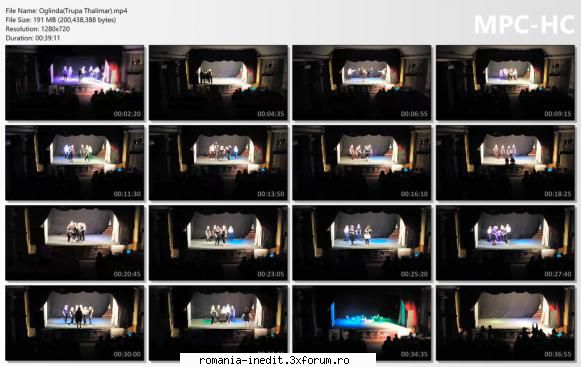 Oglinda(Trupa Thalimar) - bgl23 - Teatru rom�nesc - Romanian Theater