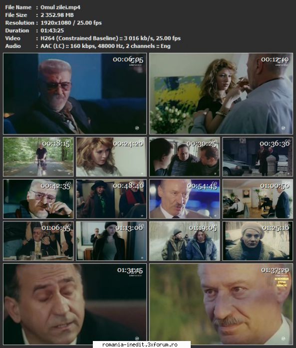 Omul Zilei (1997) - sasadoru - Filme rom�nesti - Romanian Movies