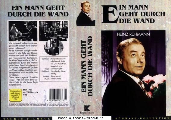 Omul care trece prin zid - este dublat in rusa sper sa gaseasca cineva si - Filme clasice - Old Movies