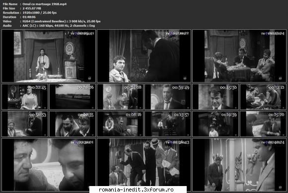 Omul cu martoaga (1968) - Omul cu m�rțoaga - de Gheorghe Ciprian - Teatru rom�nesc - Romanian Theater