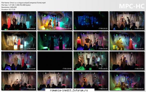 Omul cu o singura aripa(Compania D'arte) - DISTRIBUTIA spectacolului, in - Teatru rom�nesc - Romanian Theater