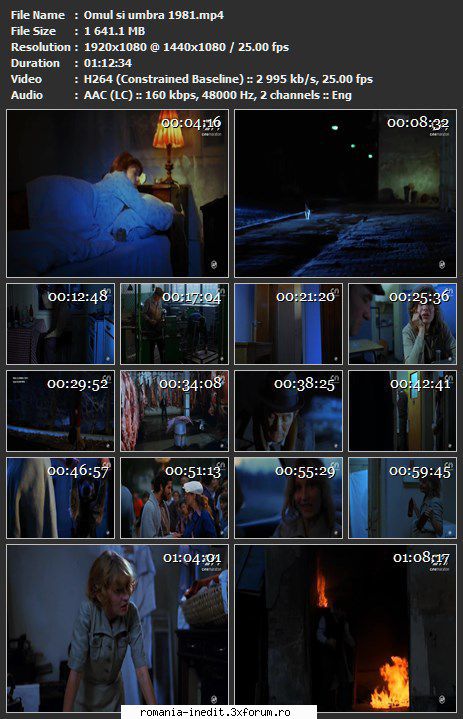 Omul si umbra (1981) - sasadoru - Filme rom�nesti - Romanian Movies