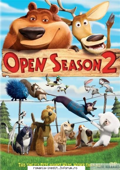 Open season 2 - desen animat dublat romana - zorike - Filme pentru copii - Movies for kids