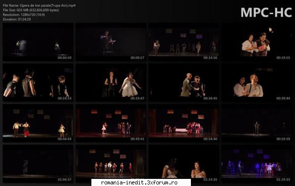 Opera de trei parale(Trupa Aici) - bgl23 - Teatru rom�nesc - Romanian Theater