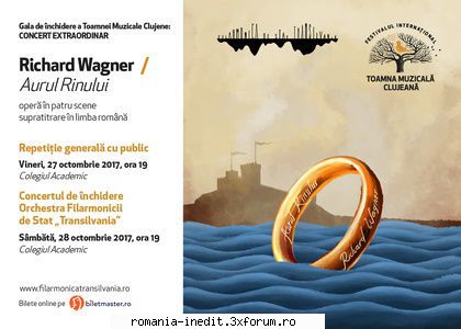 Opera si opereta - Filarmonica Transilvania - Multumesc! Pentru Aurul - Teatru rom�nesc - Romanian Theater