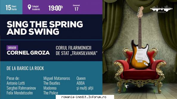 Opera si opereta - Filarmonica Transilvania - Pentru al doilea concert - Teatru rom�nesc - Romanian Theater