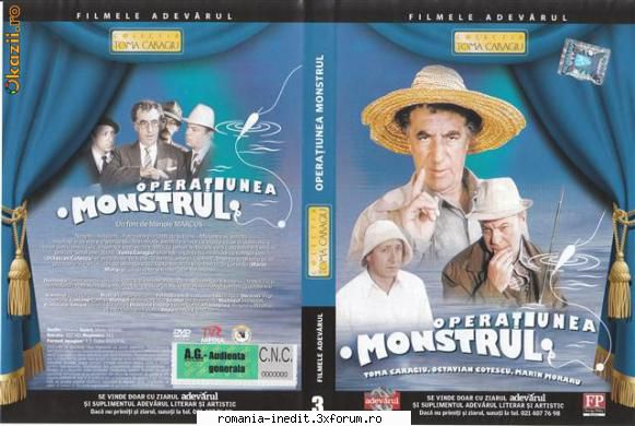 Operatiunea "Monstrul" (1976) - Adaug varianta DVD in format ISO din - Filme rom�nesti - Romanian Movies