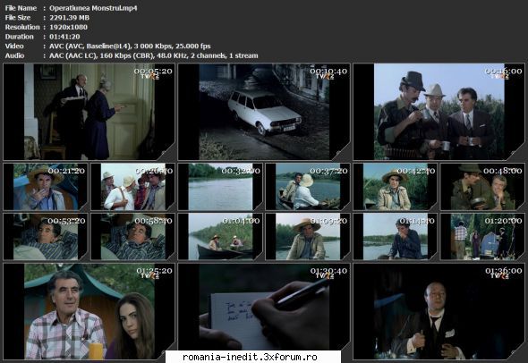 Operatiunea "Monstrul" (1976) - sasadoru - Filme rom�nesti - Romanian Movies