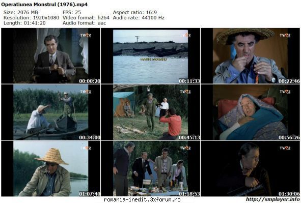 Operatiunea "Monstrul" (1976) - marianvo - Filme rom�nesti - Romanian Movies